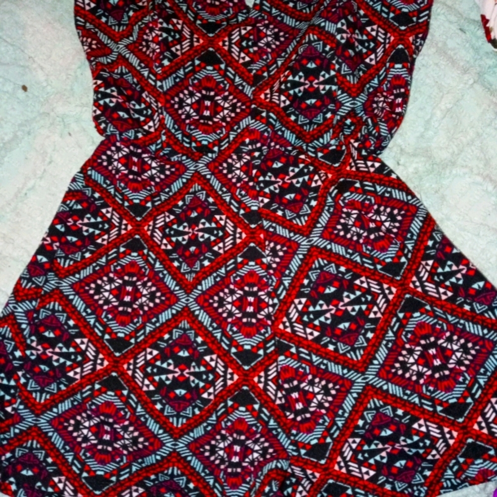 Derek heart shorts romper